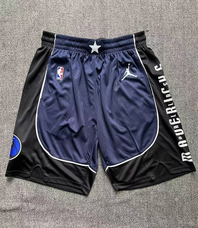 2025 Men NBA Dallas Mavericks Shorts Jordon Black